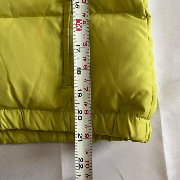 Y2K Hollister Lime Green Puffer Vest Size L - Picture 5 of 6